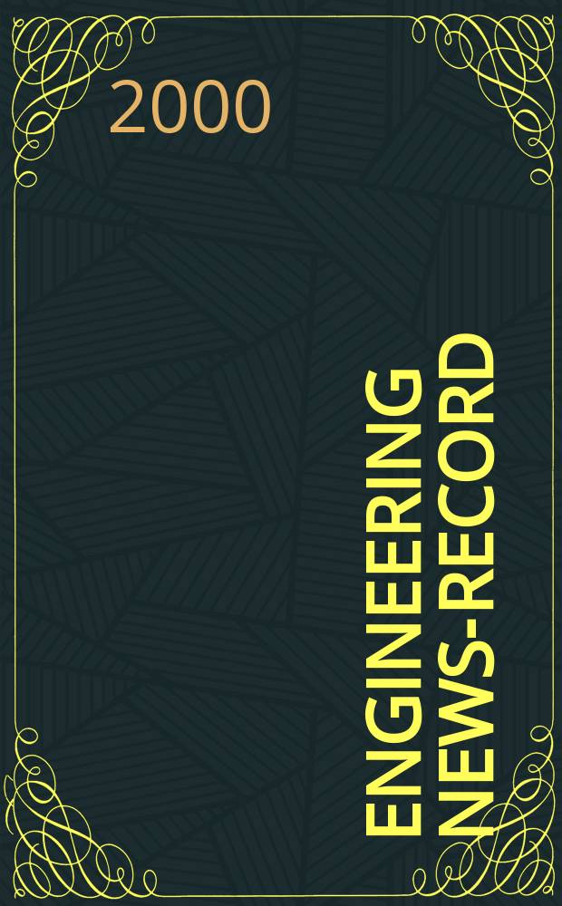 Engineering news-record : Devoted to civil engineering and contracting. Vol.244, №2