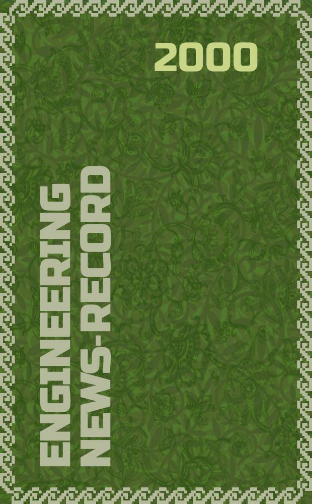 Engineering news-record : Devoted to civil engineering and contracting. Vol.245, №15