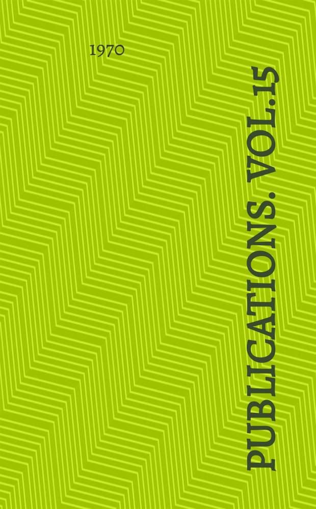 [Publications]. Vol.15 : The place-names of Hertfordshire. Repr.