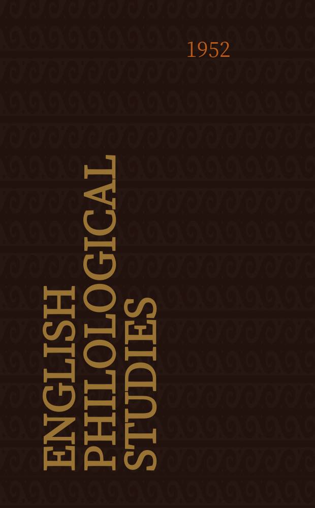 English philological studies