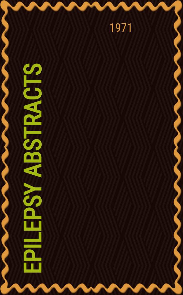 Epilepsy abstracts