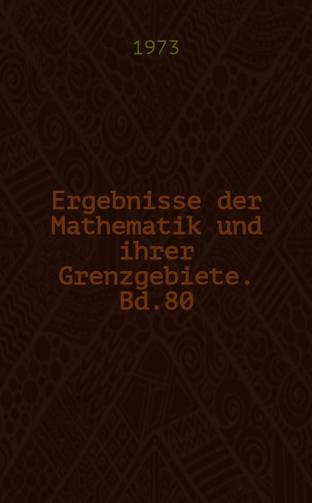 Ergebnisse der Mathematik und ihrer Grenzgebiete. Bd.80 : Complete normed algebras