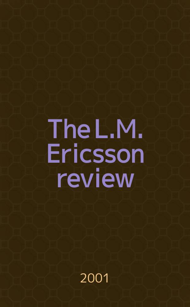 The L.M. Ericsson review : Zeitschrift des Ericsson- Konzerns Deutsche Ausgabe. Vol.78, №2