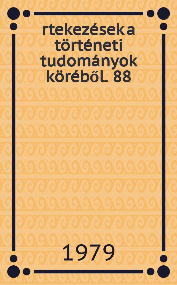 Értekezések a történeti tudományok köréből. 88 : Az egyetemi ifjúság az ellenforradalom első éveiben