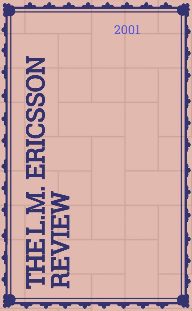 The L.M. Ericsson review : Zeitschrift des Ericsson- Konzerns Deutsche Ausgabe. Vol.78, №3