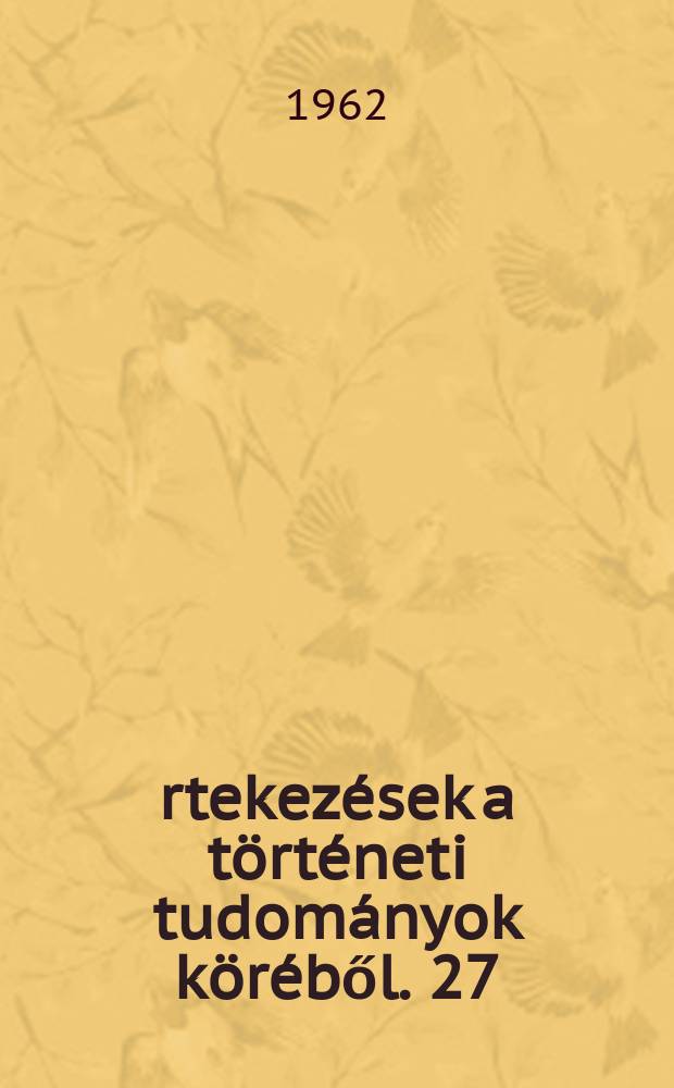 Értekezések a történeti tudományok köréből. 27 : Jobbágyterhek a XVI-XVII. századi Erdélyben