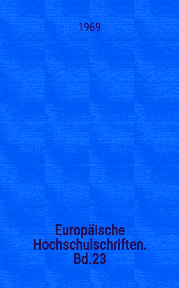 Europäische Hochschulschriften. Bd.23 : Studien zur Thematik von Max Frischs ...