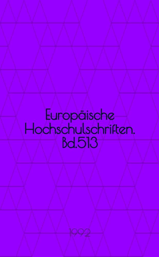 Europäische Hochschulschriften. Bd.513 : Die Barbaren in den spätrömischen Gesetzen