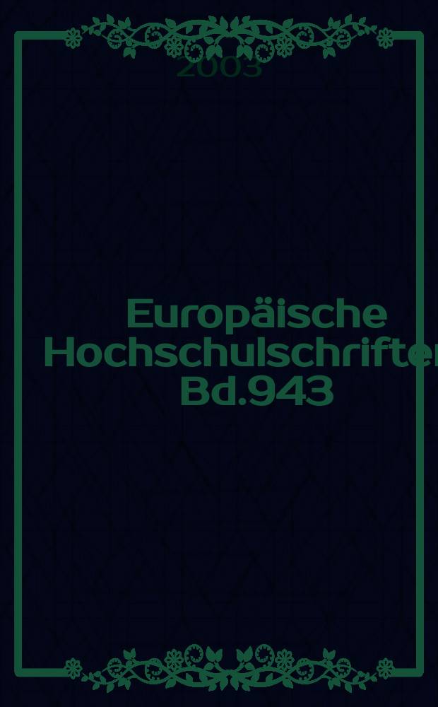 Europäische Hochschulschriften. Bd.943 : US-Propaganda im Zweiten Weltkrieg