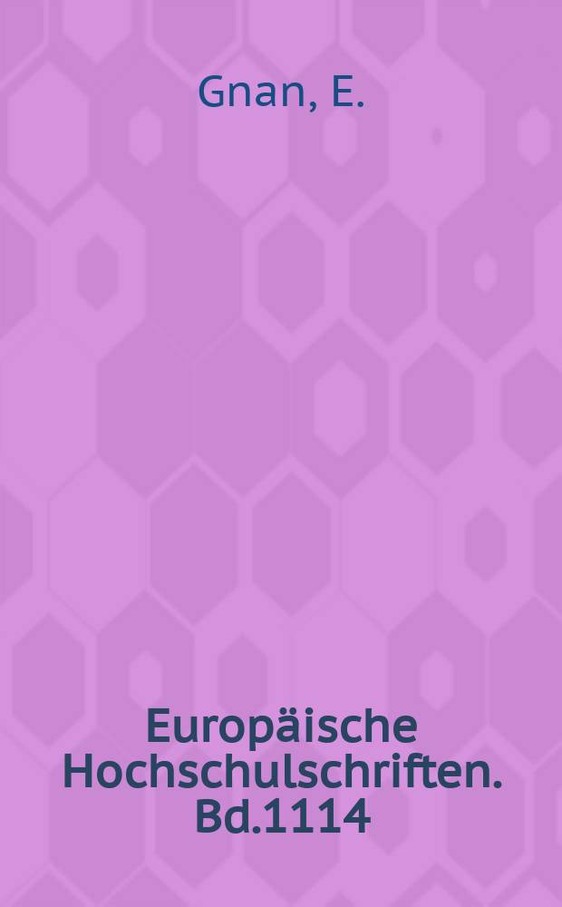 Europäische Hochschulschriften. Bd.1114 : Risikokapitelfinanzierung