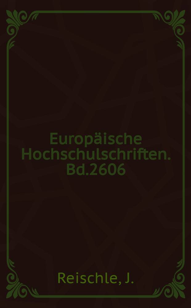 Europäische Hochschulschriften. Bd.2606 : Der Divisio - Geldmengenindex