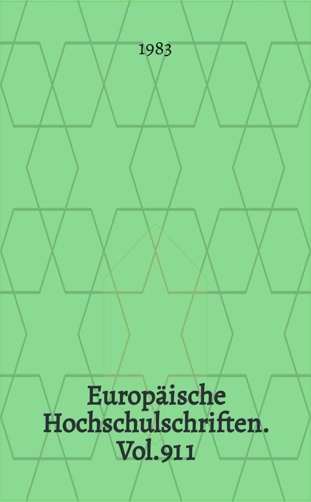 Europäische Hochschulschriften. Vol.91[1] : Raison et déraison chez Stendhal