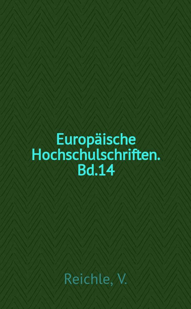 Europäische Hochschulschriften. Bd.14 : Bawm language and lore