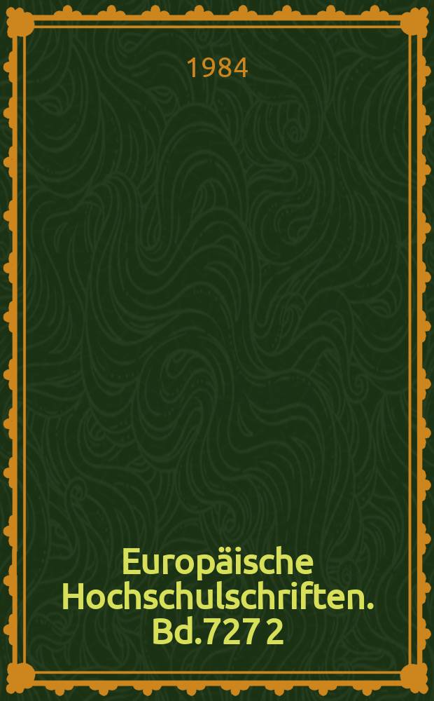 Europäische Hochschulschriften. Bd.727[2] : Theodor Gottlieb von Hippel
