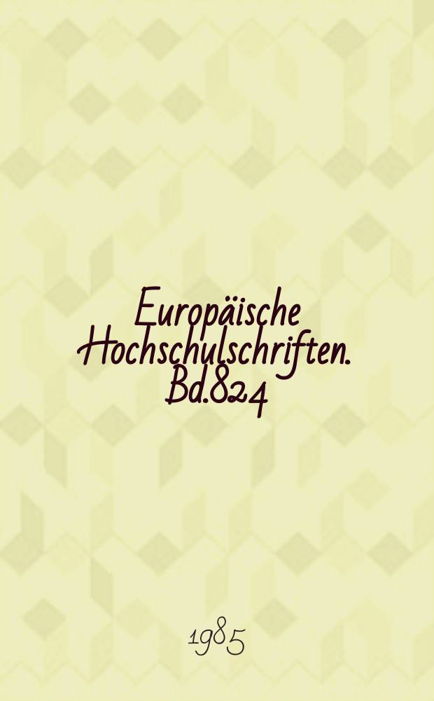 Europäische Hochschulschriften. Bd.824 : Kunst als Protest und Widerstand