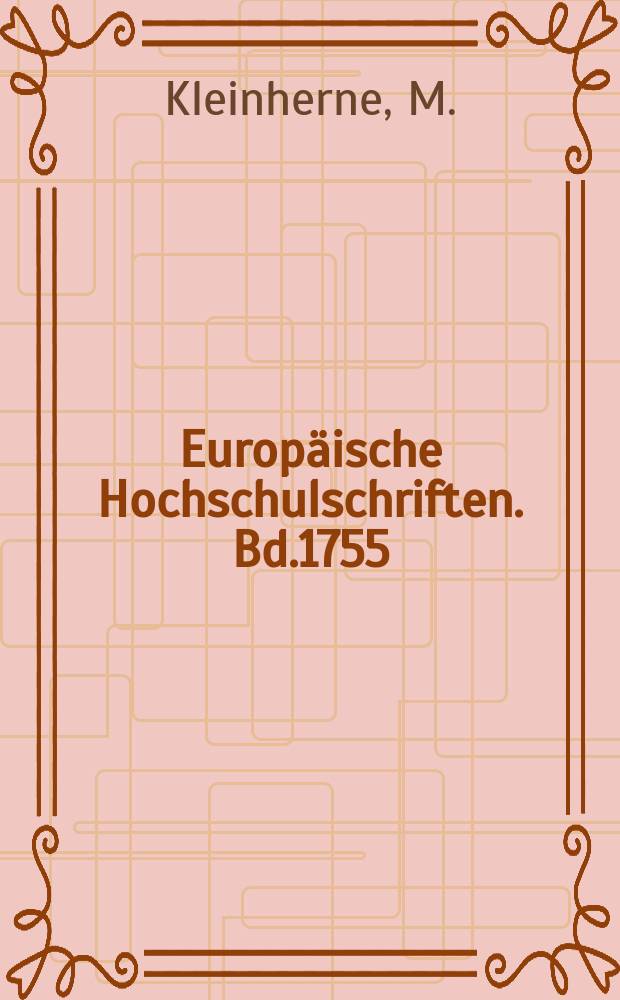 Europäische Hochschulschriften. Bd.1755 : Schauspiel und Ich