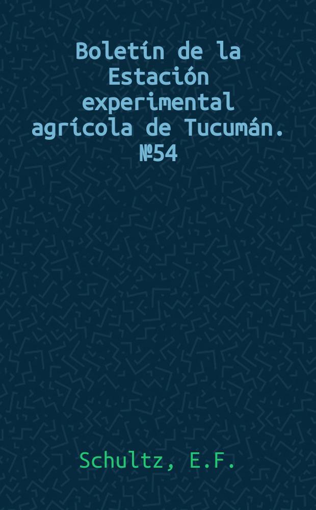 Bolet&iacute;n de la Estaci&oacute;n experimental agr&iacute;cola de Tucum&aacute;n. №54 : Algunas observaciones sobre la podredumbre de las raicillas del naranjo agrio injertado