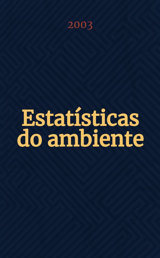 Estatísticas do ambiente : Inquérito aos municípios