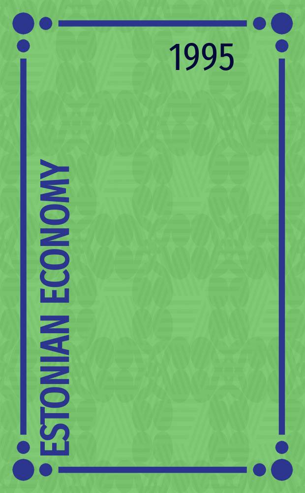 Estonian economy