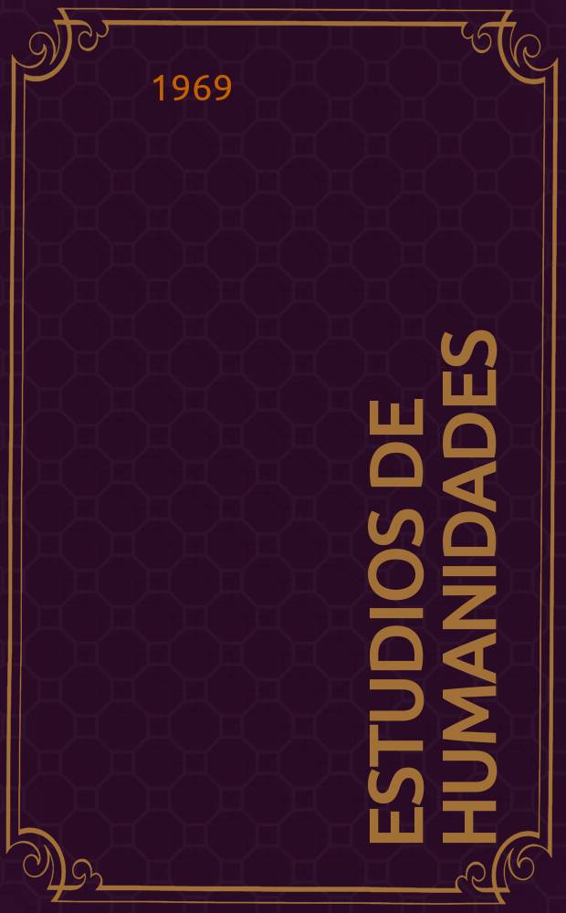 Estudios de humanidades