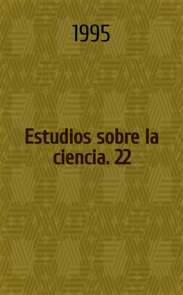 Estudios sobre la ciencia. 22 : La vejez a debate