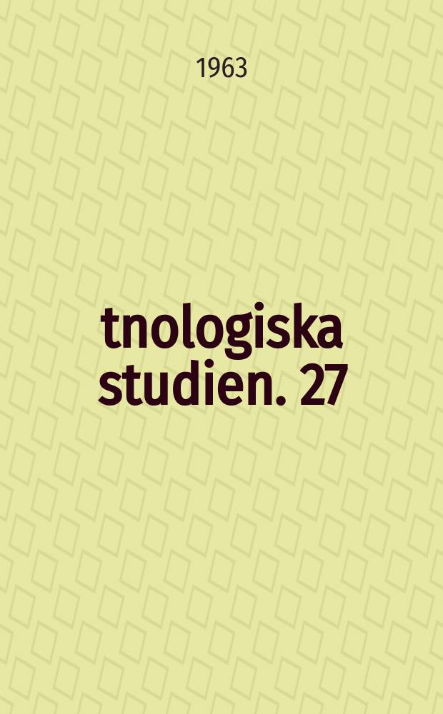 Étnologiska studien. 27 : Dos cantos shamanisticos de los indios cunas