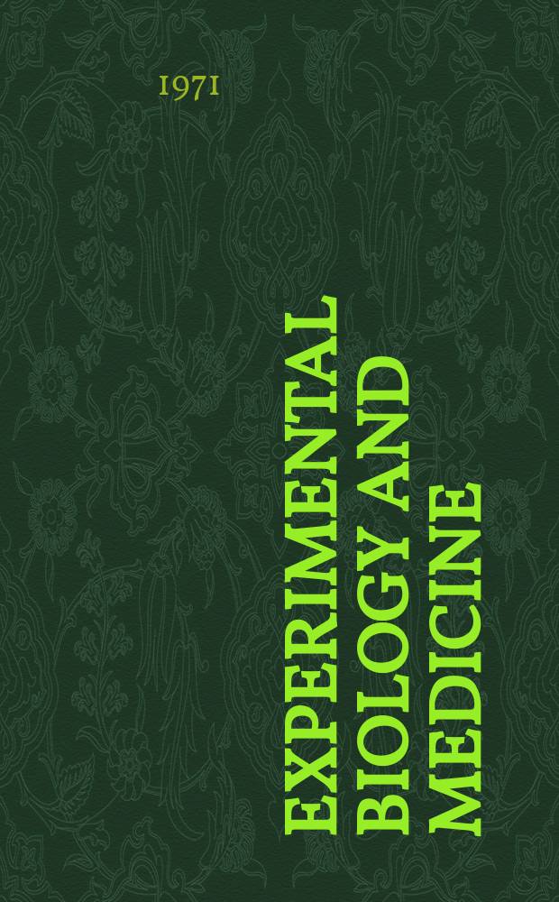 Experimental biology and medicine : A ser. of interdisciplinary topics. Vol.4 : Neurochemistry of hepatic coma