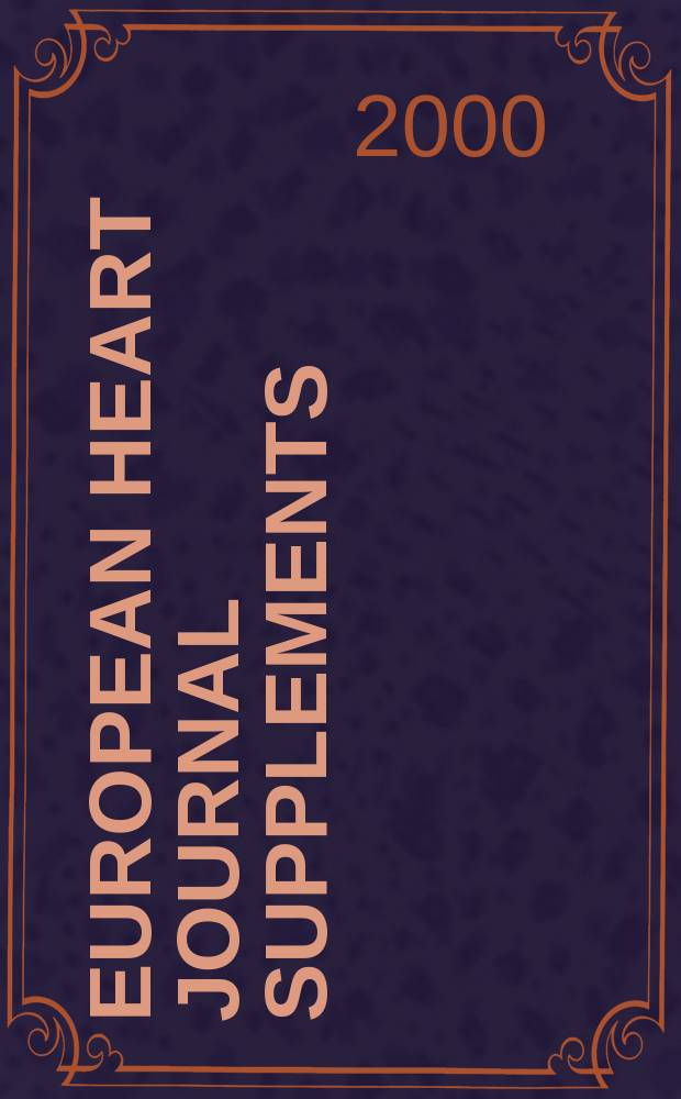 European heart journal supplements : J. of the Europ. soc. of cardiology