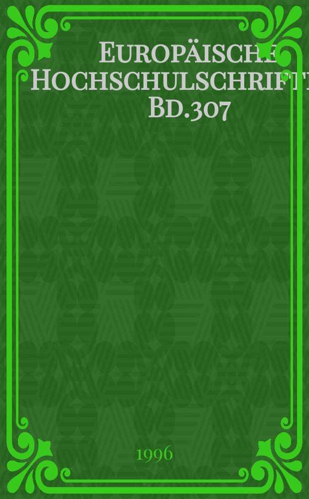 Europäische Hochschulschriften. Bd.307 : Das politische System Japans und seine ...