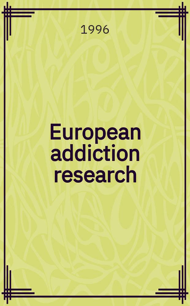 European addiction research