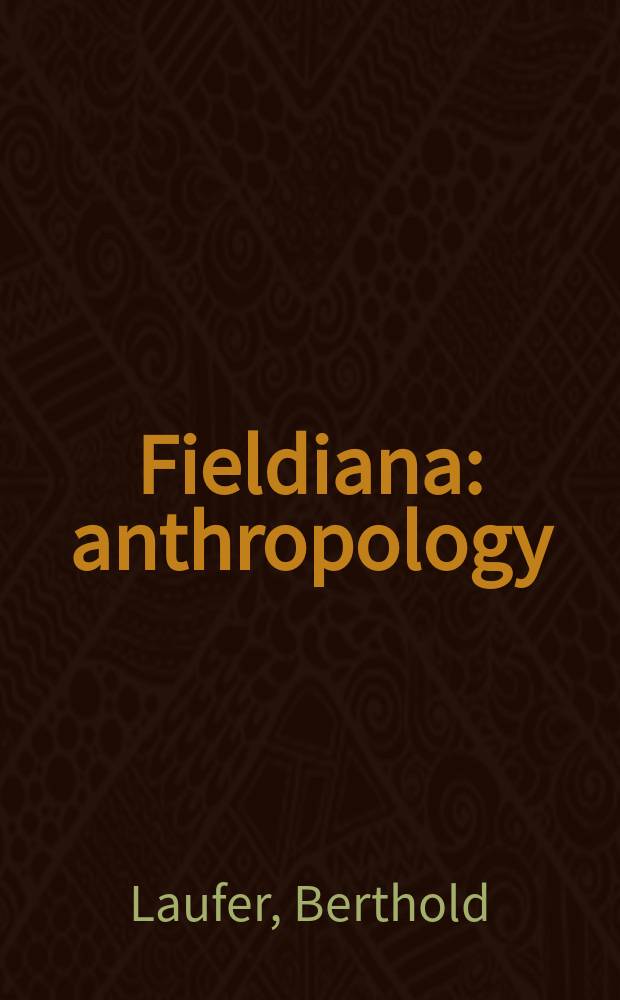 Fieldiana: anthropology : A continuation of the anthropological series of Field museum of natural history. Vol.13, №1 : Notes on Turquois in the Fast