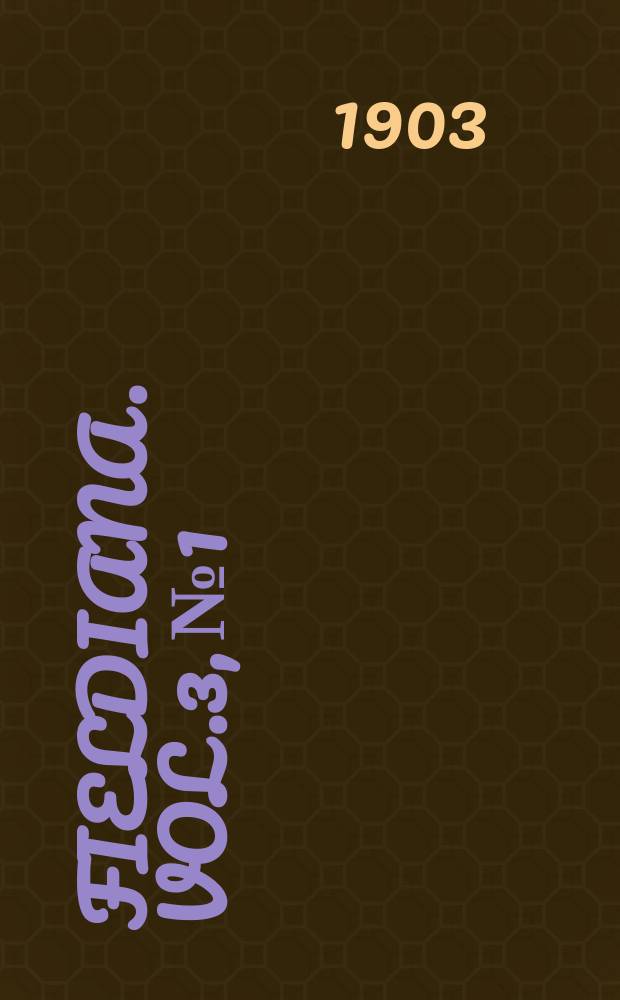 Fieldiana. Vol.3, №1 : Plantae Yucatanae Charles Frederick Millspaugh ...