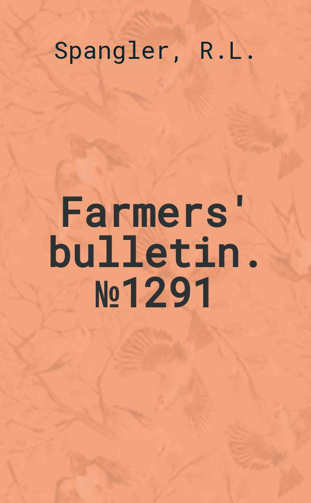 Farmers' bulletin. №1291 : Preparation of fresh tomatoes for market