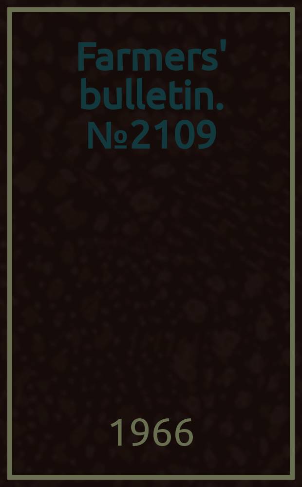 Farmers' bulletin. №2109 : Shelterbelts for the northern Great plains
