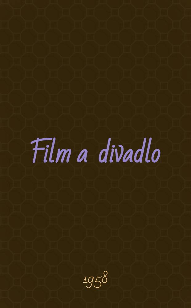 Film a divadlo