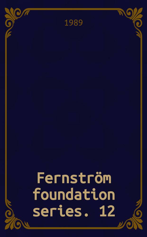 Fernström foundation series. 12 : Surfactant and the respiratory tract