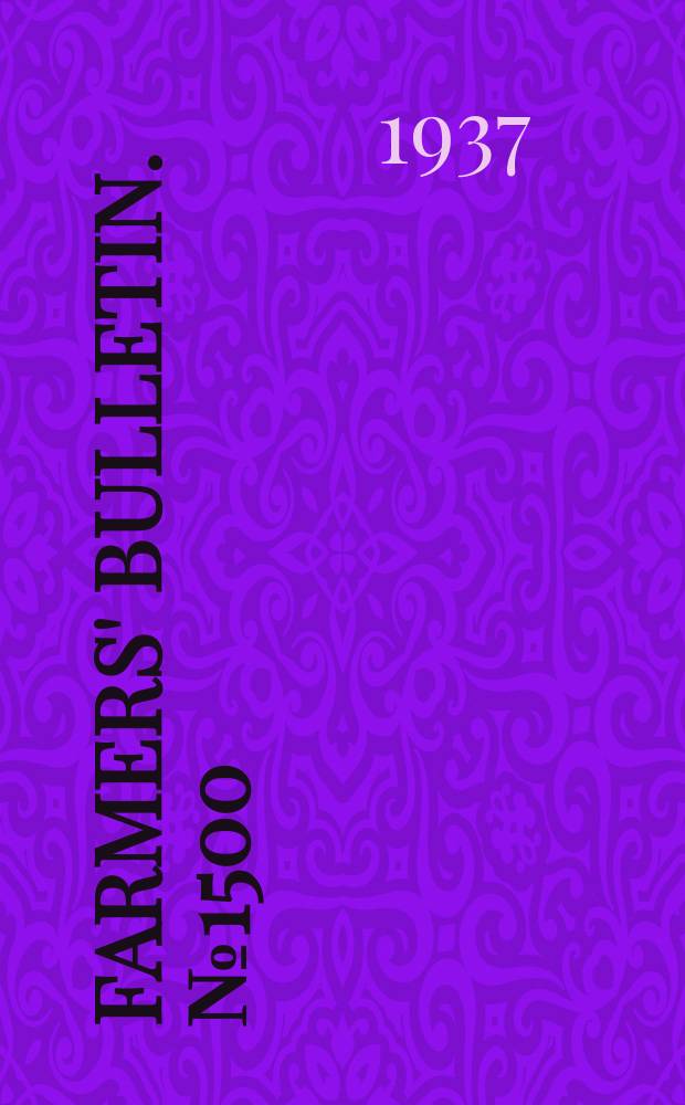 Farmers' bulletin. №1500 : Rammed earth walls for buildings