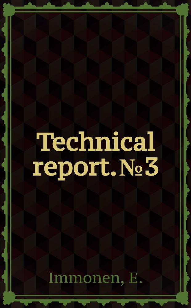 Technical report. №3 : An investigation into wind shear at Helsinki ...