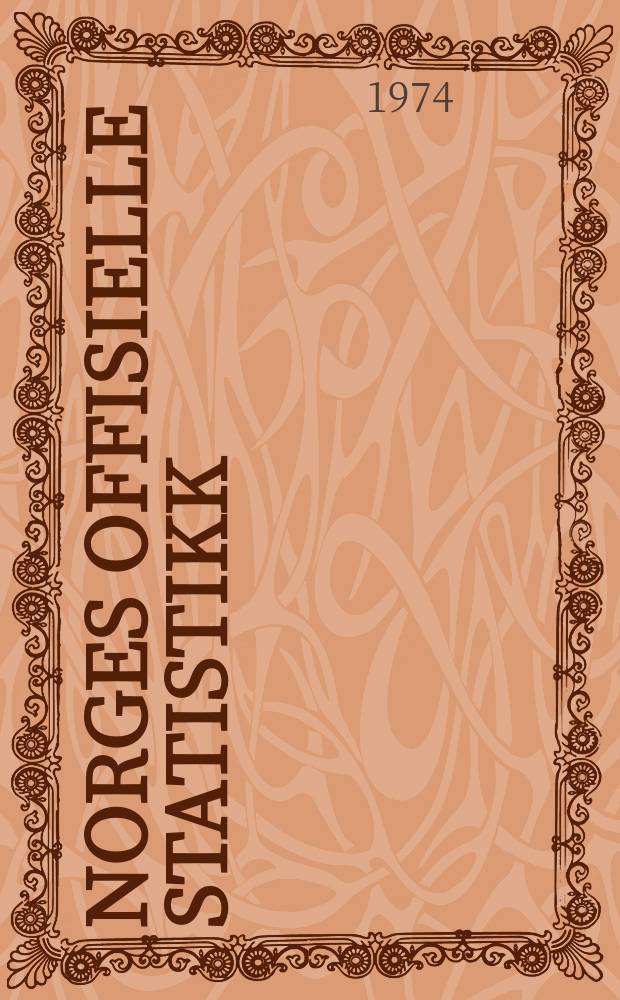 Norges offisielle statistikk