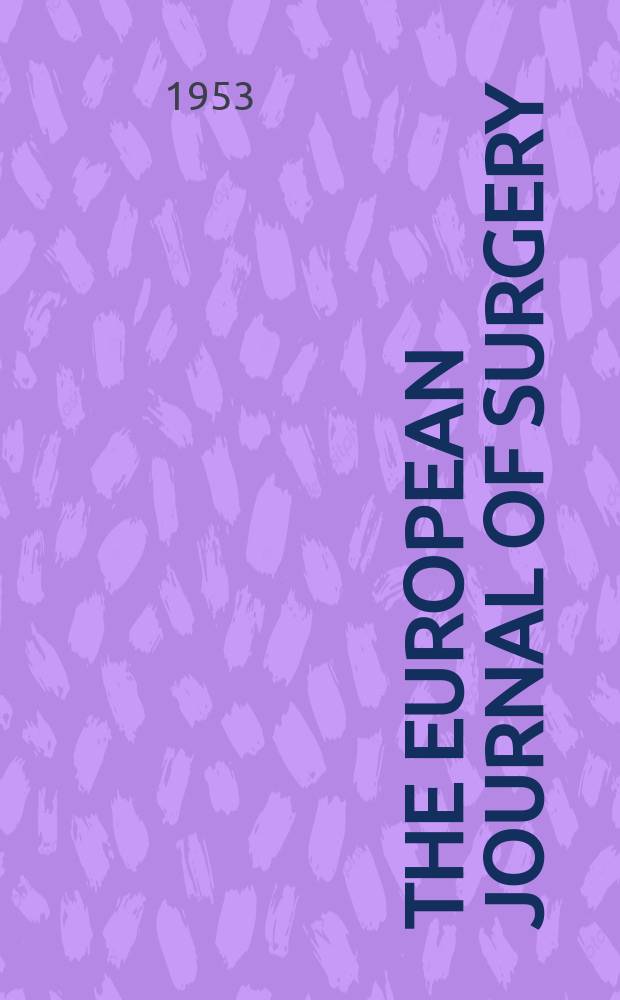 The European journal of surgery : Studies on the hepatic artery's anatomy and on liver necrosis following its ligation