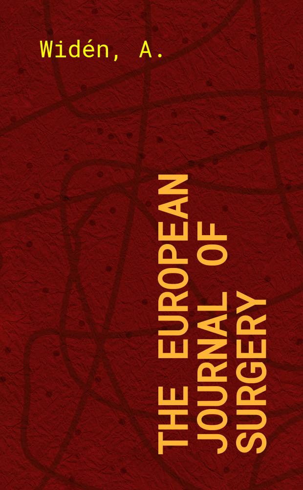 The European journal of surgery : Fractures of the calcaneus