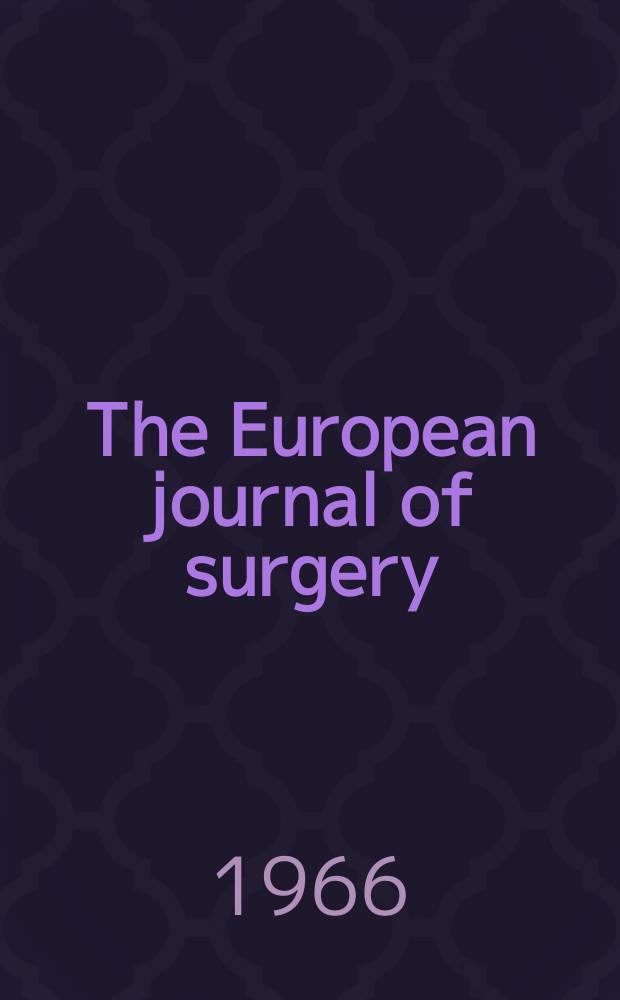 The European journal of surgery : The malignant melanoma of the skin