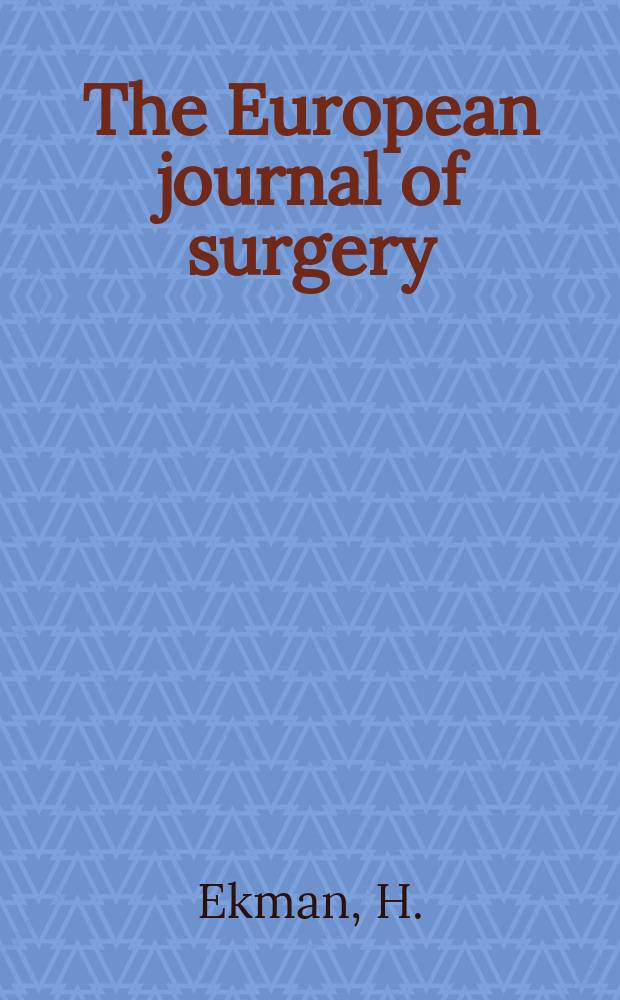 The European journal of surgery : Late results of prostatectomy for benige-prostatic hyperplasia