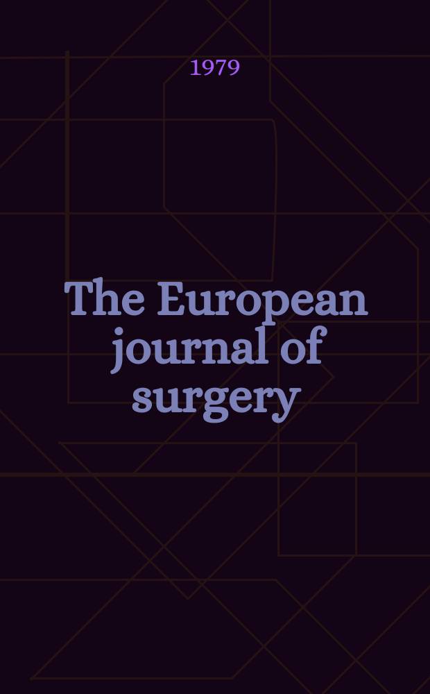 The European journal of surgery : Crohn's disease in Stockholm county, 1955-1974