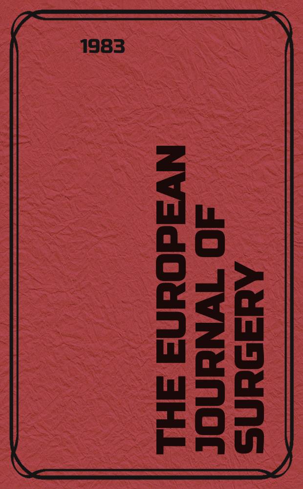 The European journal of surgery : Prophylaxis of postoperative thromboembolism ...