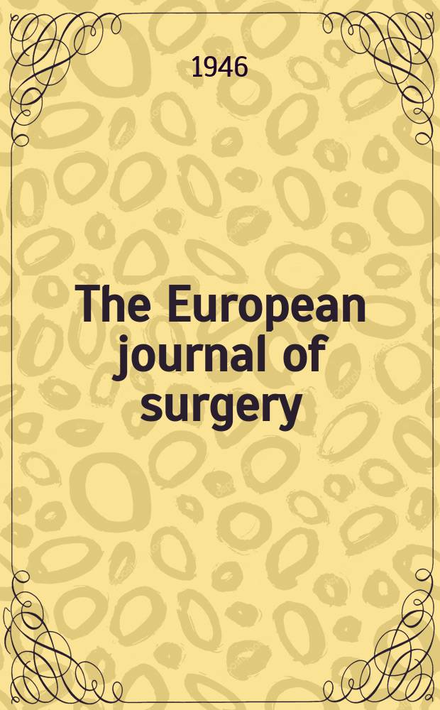 The European journal of surgery : Operative correction of hypertrophy and ptosis of the female breast