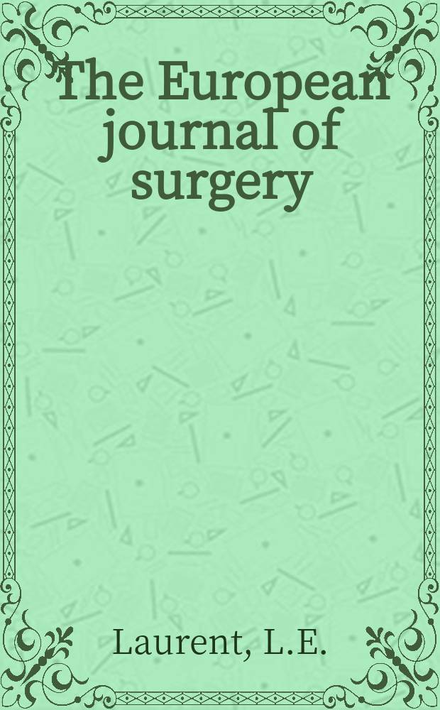 The European journal of surgery : Congenital dislocation of the hi