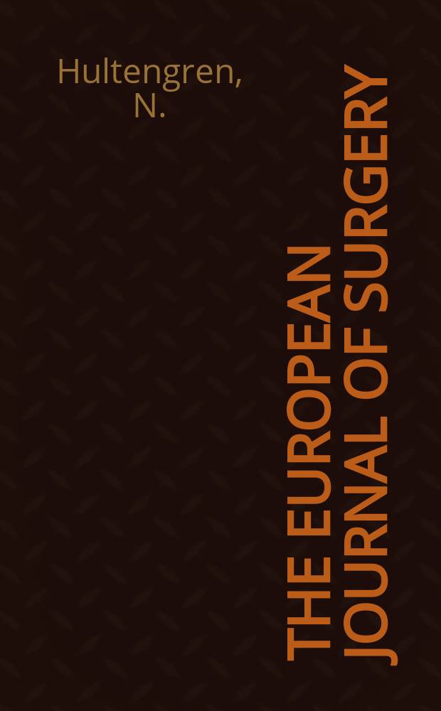 The European journal of surgery : Renal papillary necrosis