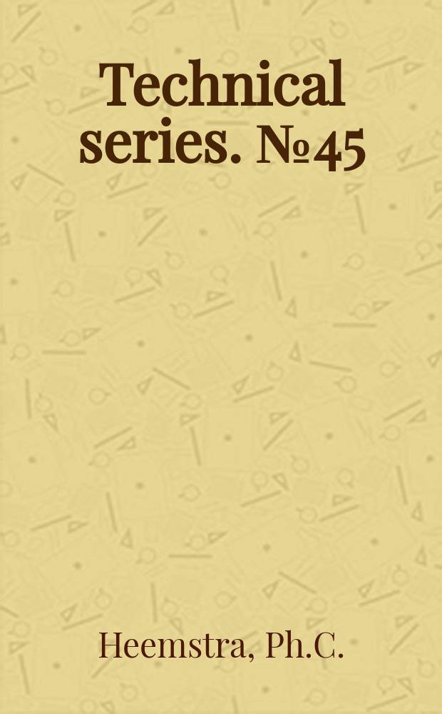 Technical series. №45 : A field key to the Florida sharks