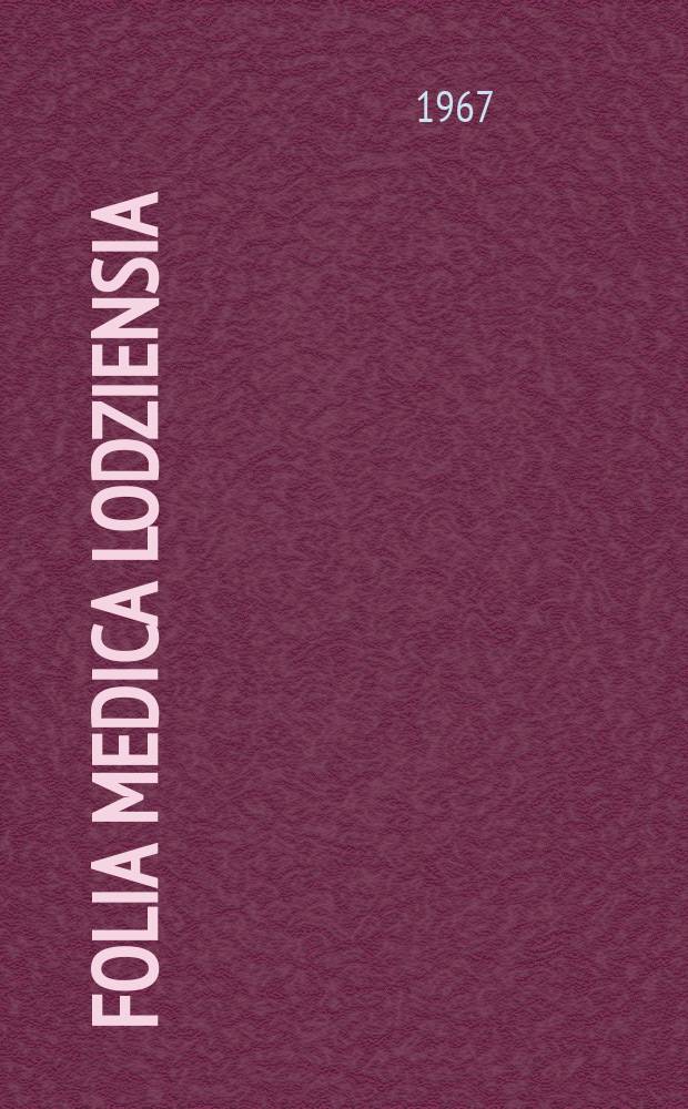 Folia medica lodziensia